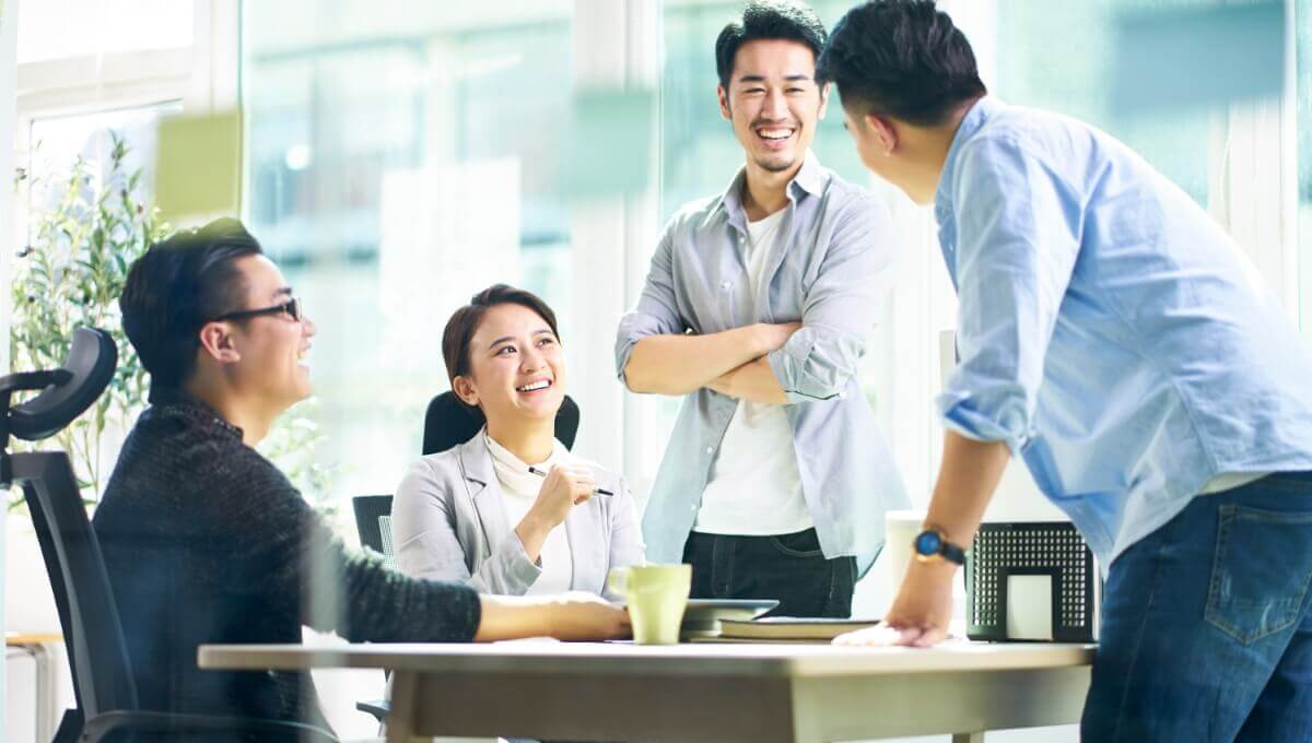 人間関係の悩みがほとんどなし